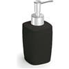 Dosasapone bagno Kelly in ceramica 240 ml nero
