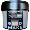 Resina spatolato materico monocomponente spessore Tortora 2 l