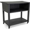 Carrello da esterno in alluminio antracite 102x54,5 cm H 90 cm