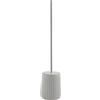Scopino bagno Marika in ceramica grigio