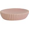 Portasapone bagno Marika in ceramica rosa