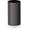 - Portaspazzolini bagno Elettra in acciaio inox gun metal