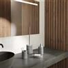 Portasapone bagno Helen in resina grigio