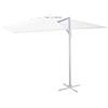 Ombrellone da giardino a palo decentrato New Michigan Ø 200 cm bianco