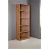 Liberia 5 vani in truciolare 200x69x35 cm quercia