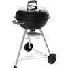 Weber Barbecue a carbonella Weber Compact Kettle 47 cm nero