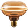 Lampada LED decorativa E8 eclipse Prismalux 265 lm ambrata