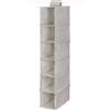Compactor Organizer 6 livelli Oxford grigio 15x30x94 cm