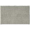 Wenko Tappeto da bagno Ecoli 50x80 cm grigio design intrecciato moderno