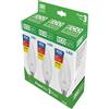 Lampadina LED candela Ecolight 3000K 806 Lm 3 pz.