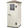 Garofalo Casetta da giardino Garofalo in PVC Pagoda Evo 80 sp 20 mm tortora 0,93 m²