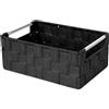 Compactor Cesto con maniglie in metallo Stan taglia S nero