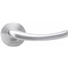 Maniglia per porta cromo satinato 125x50 mm