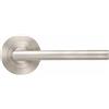 Maniglia per porta nickel satinato 116x49 mm