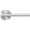 Maniglia per porta cromo satinato 116x49 mm