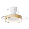 Plafoniera LED Niseko Fan Xs ventilatore 2500 lm luce bianco 26,9x71 cm