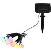 Globo Catena luminosa solare plastica 20xLED 300mAh 1,2V 5800x18mm colorful