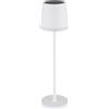 Globo Lampada solare in metallo Globo 41 cm bianco opaco