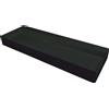 - Lavabo da appoggio rettangolare Placetas Idrostile copripiletta 400x120 mm Nero