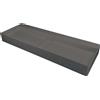 - Lavabo appoggio rett Placetas Idrostile copripiletta 400x120 mmantracite met