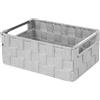 Compactor Cesto con maniglie in metallo Stan taglia S grigio perla