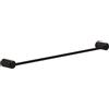 - Appendino asciugamani da parete Idrostile 620x35 mm Nero