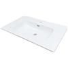 Lavabo da incasso Bauta Idrostile 350x125 mm bianco