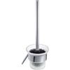 - Scopino bagno a parete 11,6x35,4 cm cromo