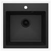 Lavello 1 vasca Idrostile Banes 500x216 mm grafite metallizzata