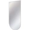 - Specchio con cornice 50x100 cm bianco