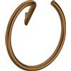 Porta asciugamani da parete Idrostile 226x216 mm Bronzo spazzolato