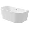 Vasca da bagno Limonar 170 cm a parete o freestanding bianco in acrilico