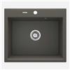 - Lavello granito 1 vasca Idrostile sifone 520x210 mm antracite