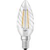 Lampadina LED E14 filamento tortiglione Osram 250 lm bianco caldo