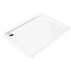 Piatto doccia acrilico rettangolare Idrostile 120x80 cm bianco