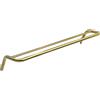 Porta asciugamani doppio da parete Idrostile 616x89 mm Oro