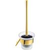 Scopino bagno a parete 11,6x35,4 cm oro
