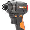 Worx Avvitatore ad impulsi a batteria Brushless 200Nm 20V 2batterie 2Ah