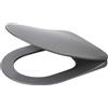 Copriwater WC slim soft-close antracite 36,6 x 44,6 cm