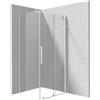Cabina doccia rettangolare Cabaiguán Idrostile 1000x1950 mm bianco