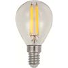 Lampadina LED sfera a filameno in vetro E14 2700 K 1055 lm