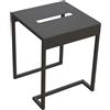 Sgabello bagno multifunzione Idrostile 324x402 mm nero
