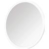 Specchio makeup magnetico con Luce LED 22x22 cm cromo