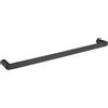 - Appendino asciugamani da parete Idrostile 628x28 mm Nero