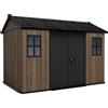 Keter Casetta da giardino Keter in plastica Apex sp 20 mm marr.scuro 6,8 m²