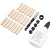 Set tasselli LUX-TOOLS Ø 6 mm con colla per legno