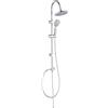 Colonna doccia Aruba tonda 3 getti cromo