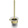 Scopino bagno a parete 11,5x35 cm oro spazzolato