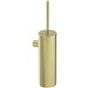 Scopino bagno a parete 8x37,5 cm oro spazzolato