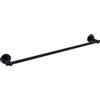 - Appendino asciugamani da parete Idrostile 600x50 mm Nero